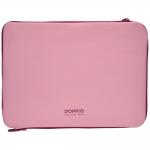 Husa laptop din neopren Tucano Doppio compatibila cu laptop 15.6 inch / MacBook Pro 16 inch, Roz 4 - lerato.ro