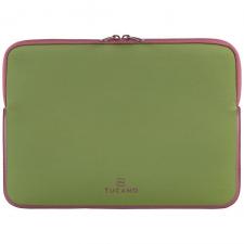 Huse MacBook, Husa Tucano Elements 2 compatibila cu laptop 13 inch, Neopren / RPET, Verde, lerato.ro