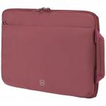 Husa Tucano Sandy Sleeve compatibila cu laptop 13/14 inch, Buzunar frontal, Burgundy 3 - lerato.ro