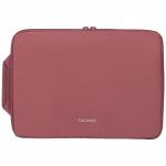 Husa Tucano Sandy Sleeve compatibila cu laptop 13/14 inch, Buzunar frontal, Burgundy 4 - lerato.ro