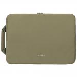 Husa Tucano Sandy Sleeve compatibila cu laptop 13/14 inch, Buzunar frontal, Verde 4 - lerato.ro
