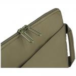 Husa Tucano Sandy Sleeve compatibila cu laptop 13/14 inch, Buzunar frontal, Verde 5 - lerato.ro