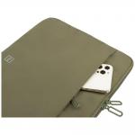 Husa Tucano Sandy Sleeve compatibila cu laptop 13/14 inch, Buzunar frontal, Verde 7 - lerato.ro