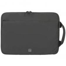Huse MacBook, Husa Tucano Sandy Sleeve compatibila cu laptop 13/14 inch, Buzunar frontal, Negru, lerato.ro