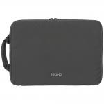 Husa Tucano Sandy Sleeve compatibila cu laptop 13/14 inch, Buzunar frontal, Negru 4 - lerato.ro