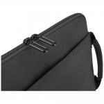 Husa Tucano Sandy Sleeve compatibila cu laptop 13/14 inch, Buzunar frontal, Negru 5 - lerato.ro