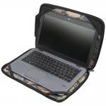 Husa Tucano Sandy Sleeve compatibila cu laptop 13/14 inch, Buzunar frontal, Negru 6 - lerato.ro