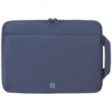 Huse MacBook, Husa Tucano Sandy Sleeve compatibila cu laptop 13/14 inch, Buzunar frontal, Albastru, lerato.ro