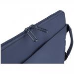 Husa Tucano Sandy Sleeve compatibila cu laptop 13/14 inch, Buzunar frontal, Albastru 5 - lerato.ro