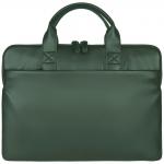 Geanta universala Tucano Isotta Superslim pentru laptop 13/14 inch, Piele ecologica / Poliuretan, Verde 2 - lerato.ro