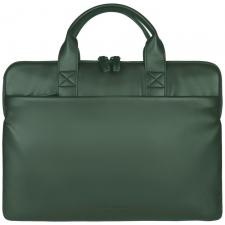 Huse MacBook, Geanta universala Tucano Isotta Superslim pentru laptop 13/14 inch, Piele ecologica / Poliuretan, Verde, lerato.ro