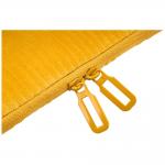 Husa Tucano Velluto 2 Sleeve compatibila cu laptop 14 inch, Neopren / Catifea, Galben 6 - lerato.ro