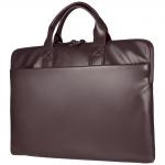 Geanta universala Tucano Isotta Superslim pentru laptop 15.6 inch, Piele ecologica / Poliuretan, Dark Purple 3 - lerato.ro