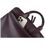 Geanta universala Tucano Isotta Superslim pentru laptop 15.6 inch, Piele ecologica / Poliuretan, Dark Purple 5 - lerato.ro