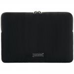 Husa Tucano Velluto 2 Sleeve compatibila cu laptop 16 inch, Neopren / Catifea, Negru 2 - lerato.ro