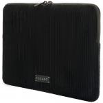 Husa Tucano Velluto 2 Sleeve compatibila cu laptop 16 inch, Neopren / Catifea, Negru 3 - lerato.ro