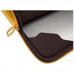 Husa Tucano Velluto 2 Sleeve compatibila cu laptop 13 inch, Neopren / Catifea, Galben 5 - lerato.ro