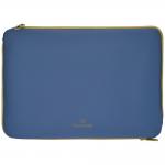 Husa laptop din neopren Tucano Doppio compatibila cu laptop 15.6 inch / MacBook Pro 16 inch, Albastru 2 - lerato.ro