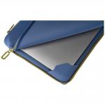 Husa laptop din neopren Tucano Doppio compatibila cu laptop 15.6 inch / MacBook Pro 16 inch, Albastru 6 - lerato.ro