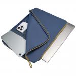 Husa laptop din neopren Tucano Doppio compatibila cu laptop 15.6 inch / MacBook Pro 16 inch, Albastru 7 - lerato.ro