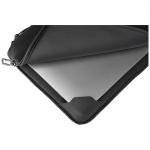 Husa laptop din neopren Tucano Doppio compatibila cu laptop 15.6 inch / MacBook Pro 16 inch, Negru 6 - lerato.ro