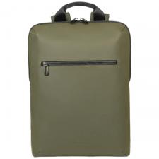 Rucsac pentru laptop Tucano Gommo compatibil cu laptop de pana la 15.6 inch / MacBook Pro 16 inch, Buzunare multiple, Waterproof, Verde
