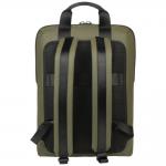 Rucsac pentru laptop Tucano Gommo compatibil cu laptop de pana la 15.6 inch / MacBook Pro 16 inch, Buzunare multiple, Waterproof, Verde 4 - lerato.ro