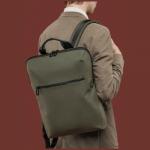 Rucsac pentru laptop Tucano Gommo compatibil cu laptop de pana la 15.6 inch / MacBook Pro 16 inch, Buzunare multiple, Waterproof, Verde 6 - lerato.ro