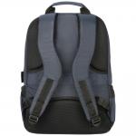 Rucsac pentru laptop Tucano Lato compatibil cu laptop de pana la 17 inch, Buzunare multiple, Capacitate 30l, Albastru 4 - lerato.ro