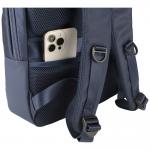 Rucsac pentru laptop Tucano Planet Lunar compatibil cu laptop de pana la 15.6 inch / MacBook Pro 16 inch, Buzunare multiple, 33 × 45 × 11 cm, Albastru 8 - lerato.ro