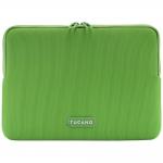 Husa din neopren Tucano Colore Sleeve compatibila cu laptop 12-13 inch, Verde 2 - lerato.ro