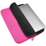 Husa din neopren Tucano Colore Sleeve compatibila cu laptop 15.6-16 inch, Fucsia 7 - lerato.ro