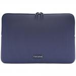 Husa din neopren Tucano Colore Sleeve compatibila cu laptop 15.6-16 inch, Albastru 2 - lerato.ro