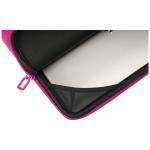 Husa din neopren Tucano Colore Sleeve compatibila cu laptop 13-14 inch, Fucsia 6 - lerato.ro