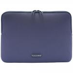 Husa din neopren Tucano Colore Sleeve compatibila cu laptop 13-14 inch, Albastru 2 - lerato.ro