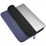Husa din neopren Tucano Colore Sleeve compatibila cu laptop 13-14 inch, Albastru 7 - lerato.ro
