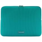 Husa din neopren Tucano Colore Sleeve compatibila cu laptop 13-14 inch, Petrol Green 2 - lerato.ro