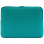 Husa din neopren Tucano Colore Sleeve compatibila cu laptop 13-14 inch, Petrol Green 4 - lerato.ro