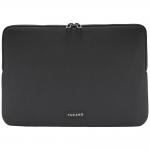 Husa din neopren Tucano Colore Sleeve compatibila cu laptop 17-18 inch, Negru 2 - lerato.ro