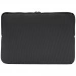 Husa din neopren Tucano Colore Sleeve compatibila cu laptop 17-18 inch, Negru 4 - lerato.ro