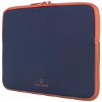 Husa din neopren Tucano Elements 2 Sleeve compatibila cu Macbook Pro / Air 13 inch, Navy Blue 3 - lerato.ro