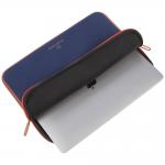 Husa din neopren Tucano Elements 2 Sleeve compatibila cu Macbook Pro / Air 13 inch, Navy Blue 9 - lerato.ro