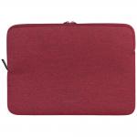 Husa din neopren Tucano Melange Sleeve compatibila cu laptop 15.6 inch, Burgundy 4 - lerato.ro