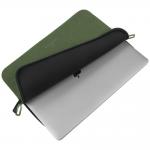 Husa din neopren Tucano Melange Sleeve compatibila cu laptop 15.6 inch, Verde 9 - lerato.ro