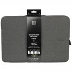 Husa din neopren Tucano Melange Sleeve compatibila cu laptop 17.4 inch, Negru 10 - lerato.ro