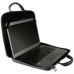 Geanta Tucano Darkolor Slim compatibila cu laptop 13 / 14 inch, Curea reglabila si detasabila, Negru 6 - lerato.ro