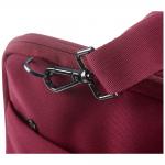 Geanta Tucano Darkolor Slim compatibila cu laptop 13 / 14 inch, Curea reglabila si detasabila, Rosu 6 - lerato.ro