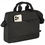 Geanta Tucano Global compatibila cu laptop 13 / 14 inch, Curea reglabila, Negru 6 - lerato.ro