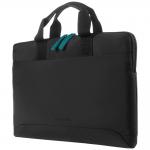 Geanta laptop Tucano Smilza Superslim compatibila cu laptop 14 inch, Negru 3 - lerato.ro