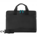 Geanta laptop Tucano Smilza Superslim compatibila cu laptop 14 inch, Negru 5 - lerato.ro